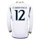 Fotballdrakter Real Madrid Camavinga 12 Hjemmedrakt 2023-2024 - L/S