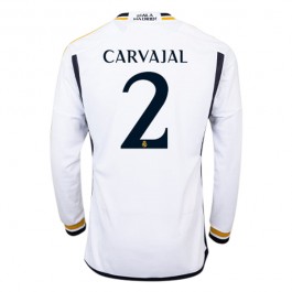 Fotballdrakter Real Madrid Carvajal 2 Hjemmedrakt 2023-2024 - L/S