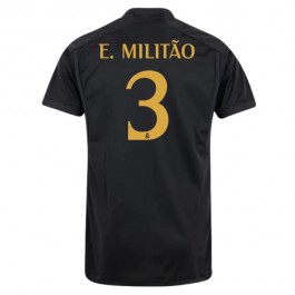 Fotballdrakter Real Madrid E. Militao 3 Tredjedrakt 2023-2024