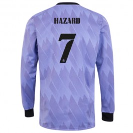 Fotballdrakter Real Madrid Hazard 7 Bortedrakt 2022-2023 - L/S