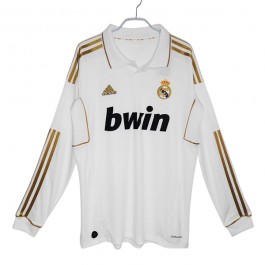 Fotballdrakter Real Madrid Hjemmedrakt Retro 2011-2012 - L/S