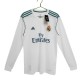 Fotballdrakter Real Madrid Hjemmedrakt Retro 2017-2018 - L/S