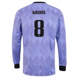 Fotballdrakter Real Madrid Kroos 8 Bortedrakt 2022-2023 - L/S