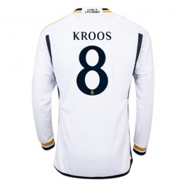 Fotballdrakter Real Madrid Kroos 8 Hjemmedrakt 2023-2024 - L/S