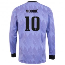 Fotballdrakter Real Madrid Modrić 10 Bortedrakt 2022-2023 - L/S