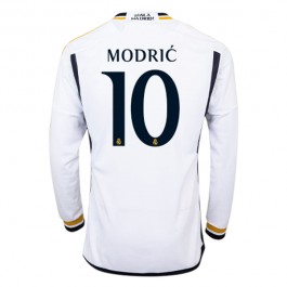 Fotballdrakter Real Madrid Modrić 10 Hjemmedrakt 2023-2024 - L/S