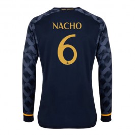 Fotballdrakter Real Madrid Nacho 6 Bortedrakt 2023-2024 - L/S