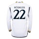 Fotballdrakter Real Madrid Rudiger 22 Hjemmedrakt 2023-2024 - L/S