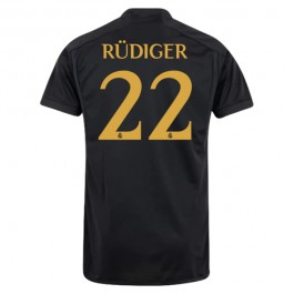 Fotballdrakter Real Madrid Rudiger 22 Tredjedrakt 2023-2024