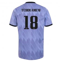 Fotballdrakter Real Madrid Tchouameni 18 Bortedrakt 2022-2023