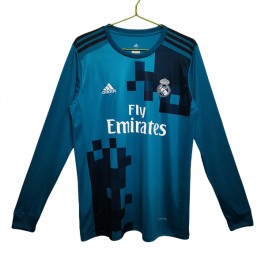 Fotballdrakter Real Madrid Tredjedrakt Retro 2017-2018 - L/S