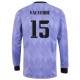 Fotballdrakter Real Madrid Valverde 15 Bortedrakt 2022-2023 - L/S