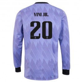 Fotballdrakter Real Madrid Vini Jr. 20 Bortedrakt 2022-2023 - L/S