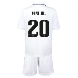 Fotballdrakter Real Madrid Vini Jr. 20 Hjemmedrakt Barn 2022-2023