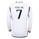 Fotballdrakter Real Madrid Vini Jr. 7 Hjemmedrakt 2023-2024 - L/S