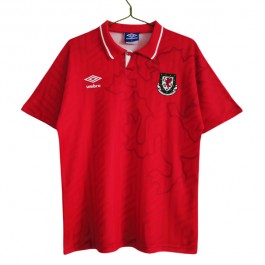 Fotballdrakter Wales Hjemmedrakt Retro 1992-1994
