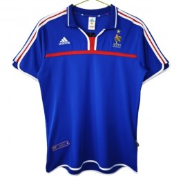 Frankrike Hjemmedrakt Retro 2000 Fotballdrakter