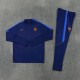 Frankrike Tracksuit 2026-27 - 1-4 Zip Blå