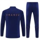 Frankrike Tracksuit Barn 2026-27 - 1-4 Zip Blå