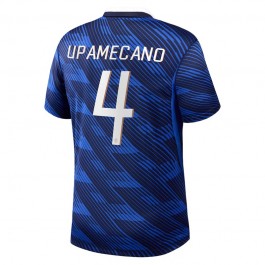 Frankrike Upamecano 4 VM Hjemmedrakt 2026