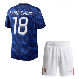 Frankrike Zaïre-Emery 18 VM Hjemmedrakt Barn 2026