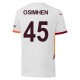 Galatasaray Osimhen 45 Bortedrakt 2024-2025 Fotballdrakter