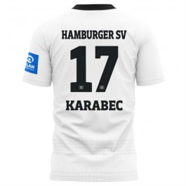 Hamburger SV Karabec 17 Hjemmedrakt 2024-2025 Fotballdrakter