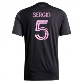 Inter Miami CF Sergio 5 Bortedrakt 2025-2026 Fotballdrakter