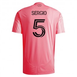 Inter Miami CF Sergio 5 Hjemmedrakt 2025-2026 Fotballdrakter