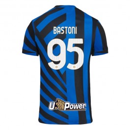 Inter Milan Bastoni 95 Hjemmedrakt 2024-2025 Fotballdrakter