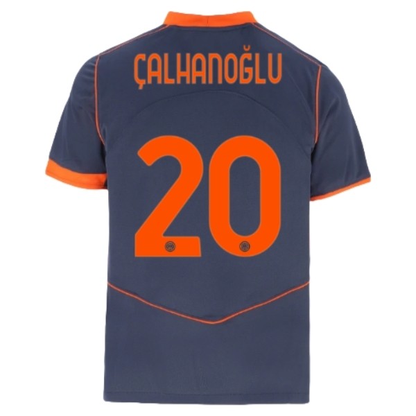 Inter Milan Çalhanoğlu 20 Tredjedrakt 2025-2026 Fotballdrakter Inter Milan Çalhanoğlu 20 Tredjedrakt 2025-2026 Fotballdrakter