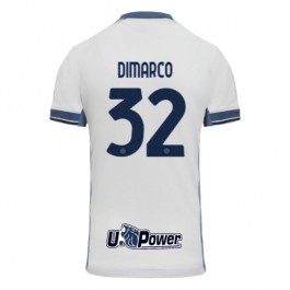 Inter Milan Dimarco 32 Bortedrakt 2024-2025 Fotballdrakter