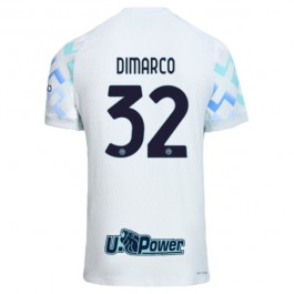 Inter Milan Dimarco 32 Bortedraktsett 2025-2026 Fotballdrakter