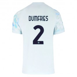 Inter Milan Dumfries 2 Bortedrakt 2025-2026 Fotballdrakter