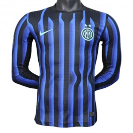 Inter Milan Hjemmedrakt 2025-2026 L/S Fotballdrakter