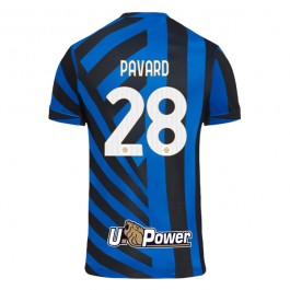 Inter Milan Pavard 28 Hjemmedrakt 2024-2025 Fotballdrakter