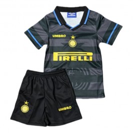 Inter Milan Tredjedrakt Barn Retro 1997-1998 Fotballdrakter