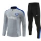 Inter Milan Treningsdresser Barn 2024-25 - 1-4 Zip Grå
