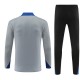 Inter Milan Treningsdresser Barn 2024-25 - 1-4 Zip Grå