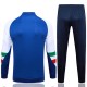 Italia Treningsdresser 2023-24 - 1-4 Zip Blå