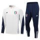 Italia Treningsdresser 2023-24 - 1-4 Zip Hvit
