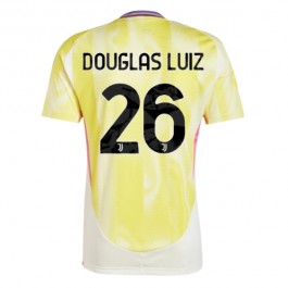 Juventus Douglas Luiz 26 Bortedrakt 2024-2025 Fotballdrakter