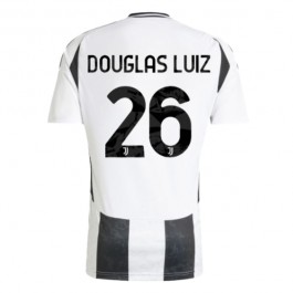 Juventus Douglas Luiz 26 Hjemmedrakt 2024-2025 Fotballdrakter