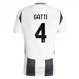Juventus Gatti 4 Hjemmedrakt 2024-2025 Fotballdrakter