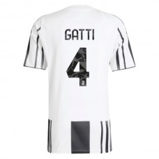 Juventus Gatti 4 Hjemmedrakt 2025-2026 Fotballdrakter
