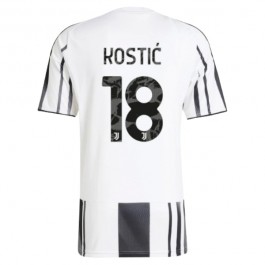 Juventus Kostić 18 Hjemmedrakt 2025-2026 Fotballdrakter