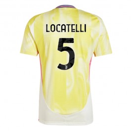 Juventus Locatelli 5 Bortedrakt 2024-2025 Fotballdrakter