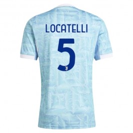 Juventus Locatelli 5 Bortedrakt 2025-2026 Fotballdrakter