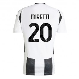 Juventus Miretti 20 Hjemmedrakt 2024-2025 Fotballdrakter
