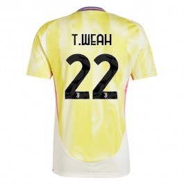 Juventus T.Weah 22 Bortedrakt 2024-2025 Fotballdrakter